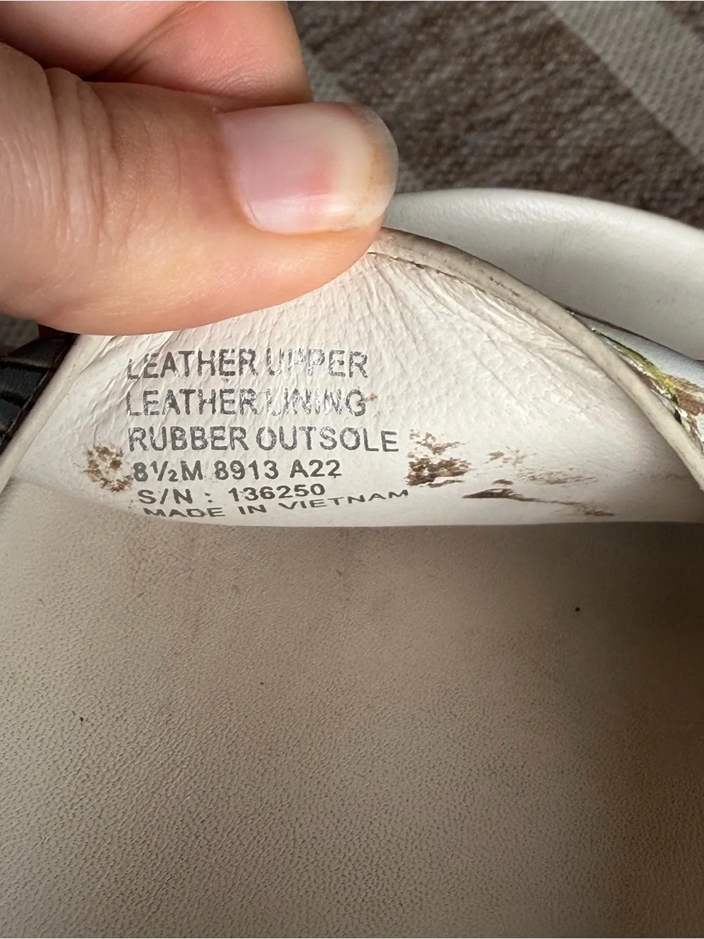 Tory Burch Cream Floral Print Slide Sandals